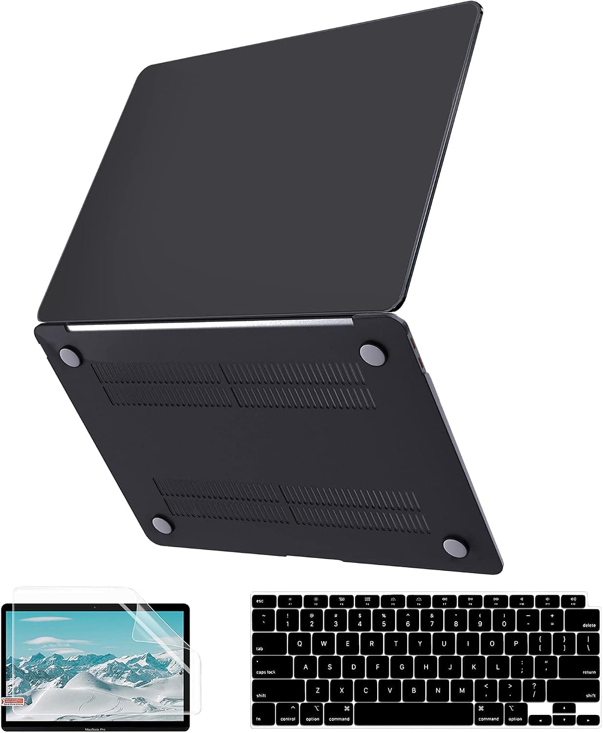 G JGOO Compatible with MacBook Pro 13 inch Case 2020 2019 2018 2017 2016 M1 A2338 A2289 A2251 A2159 A1706 A1989 A1708, MacBook Pro 2020 Case Touch Bar, Hard Shell Case + Keyboard Cover