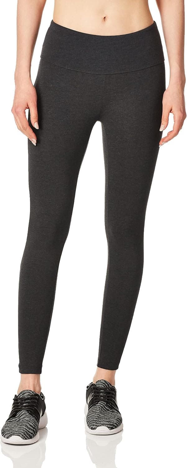 Spalding Women's Misses Activewear High Waisted Cotton/Spandex Ankle Legging