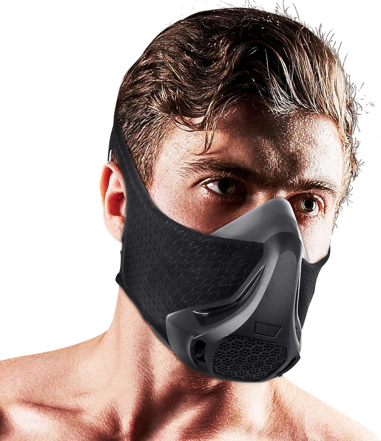 Workout Mask Elevation mask 24 Breathing Levels High Altitude Simulation Training Mask Sports Fitness, Running, Resistance, Cardio, Endurance, Exercise, Gym Mask for Fitness Training Sport Bane Mask
