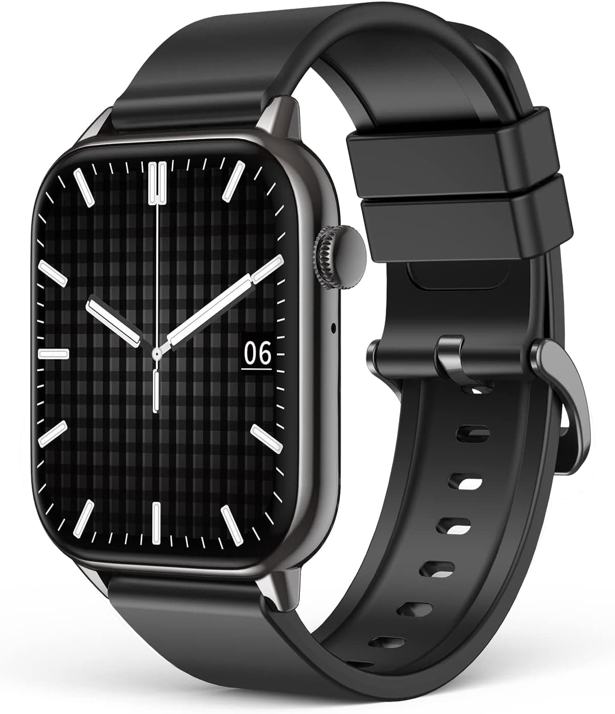 Smart Watch (Answer/Make Call), 1.68" Fitness Tracker Smartwatch for Android iPhone with Blood Pressure Heart Rate Sleep Monitor Pedometer, IP67 Waterproof Smart Watches for Men