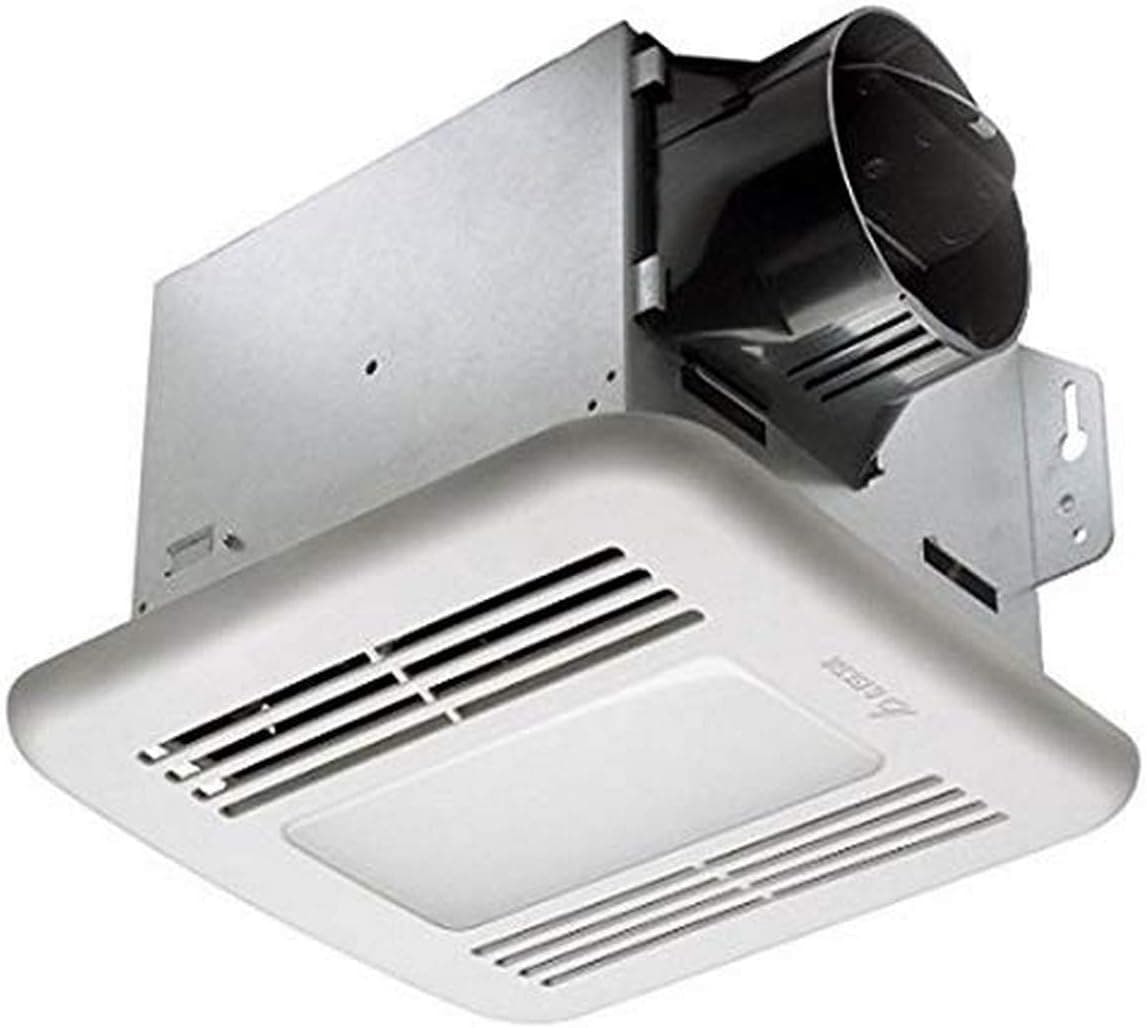 Delta BreezGreenBuilder GBR80HLED 80 CFM Exhaust Bath Fan/Dimmable LED Light with Humidity Sensor