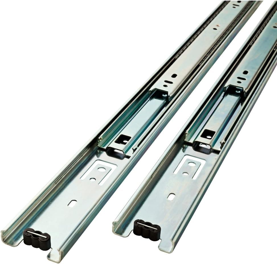 Liberty D80616C-ZP-W 16-Inch Ball Bearing Drawer Slides