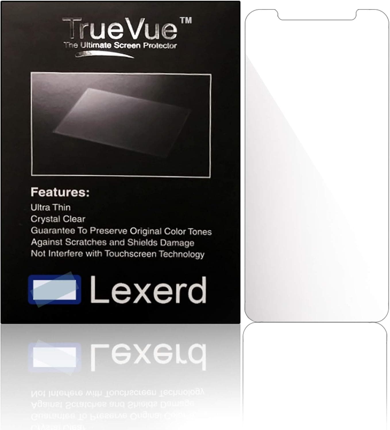 Lexerd - Compatible with Rand McNally TripMaker RVND7710 TrueVue Anti-Glare GPS Screen Protector