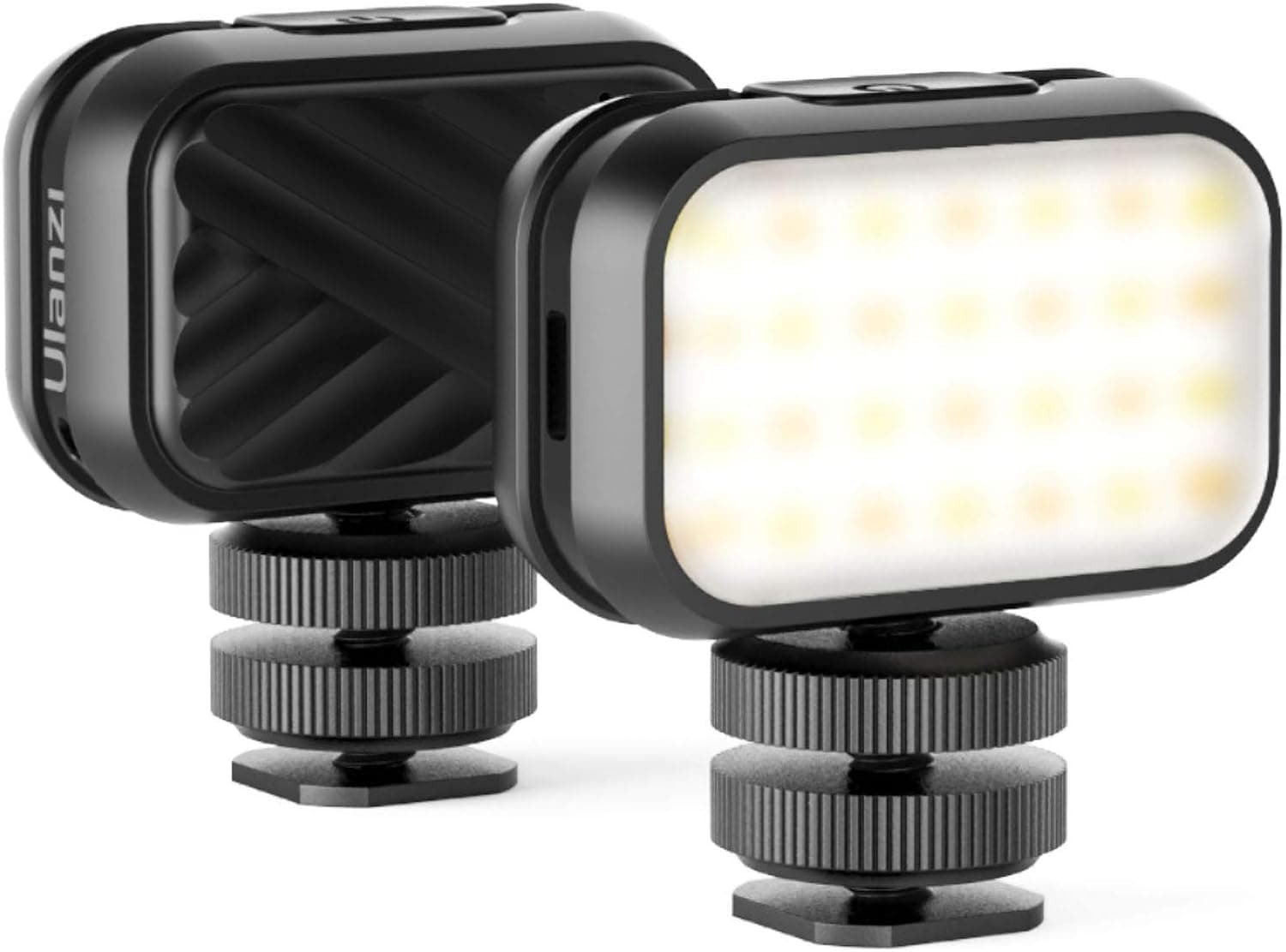 Mini Portable Light for Photograph, VL28 LED Video Vlog Light Hot Shoe on-Camera Light Rechargeable 5600K CRI 95+ for Gopro Hero 10 9 8 7 6 5 DJI OSMO Smartphone Sony ZV-1 A7 RX100 VII