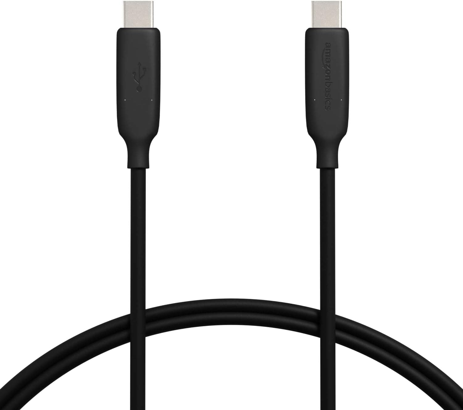 Amazon Basics Fast Charging 60W USB-C3.1 Gen1 to USB-C Cable - 3-Foot, Black