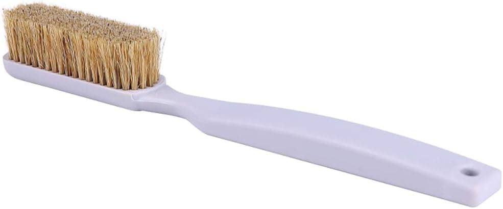 TWO STONES Climbing Chalk Brush with Thick Ultra Durable Boar's Hair Bristles, Bouldering Brush with Ergonomic Handle Portable with Climbing Chalk Bag(Not Included) for Climbing Wall Holds