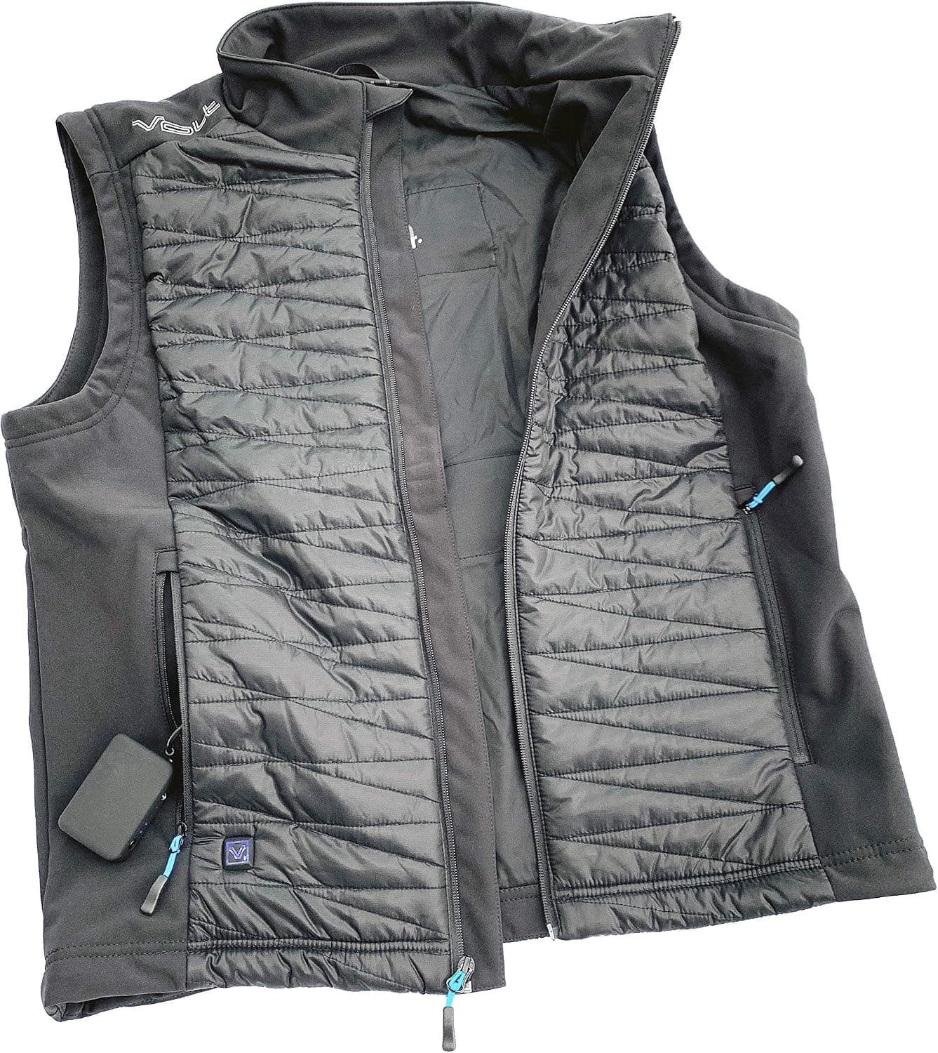 Insulated Heated Vest by Volt, Zero Layer Heat System, High Retention Insulation, Men's