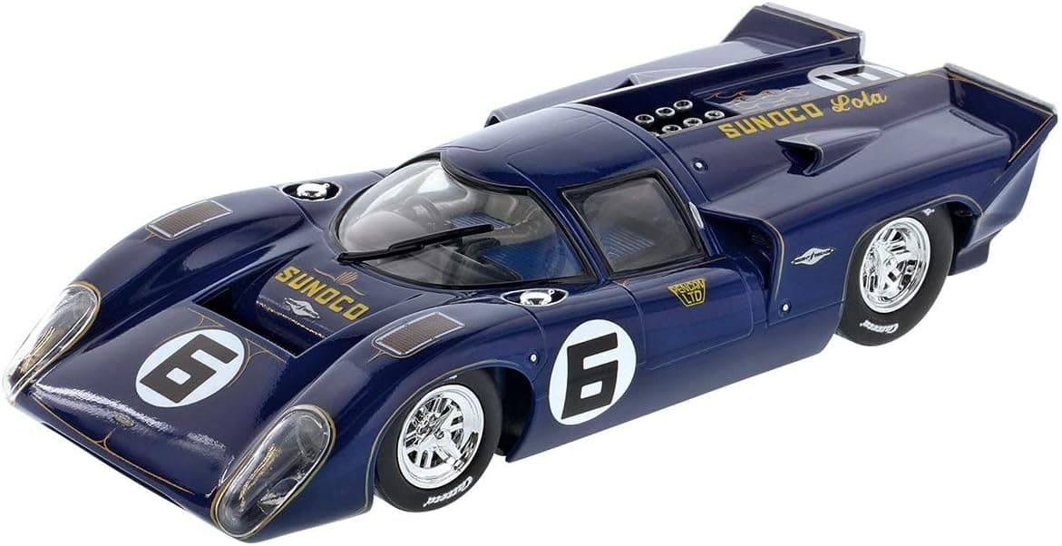 Carrera Lola T70 MKIIIb No. 6 1:24 Scale Digital Slot Car Racing Vehicle for Carrera Digital Slot Car Race Tracks