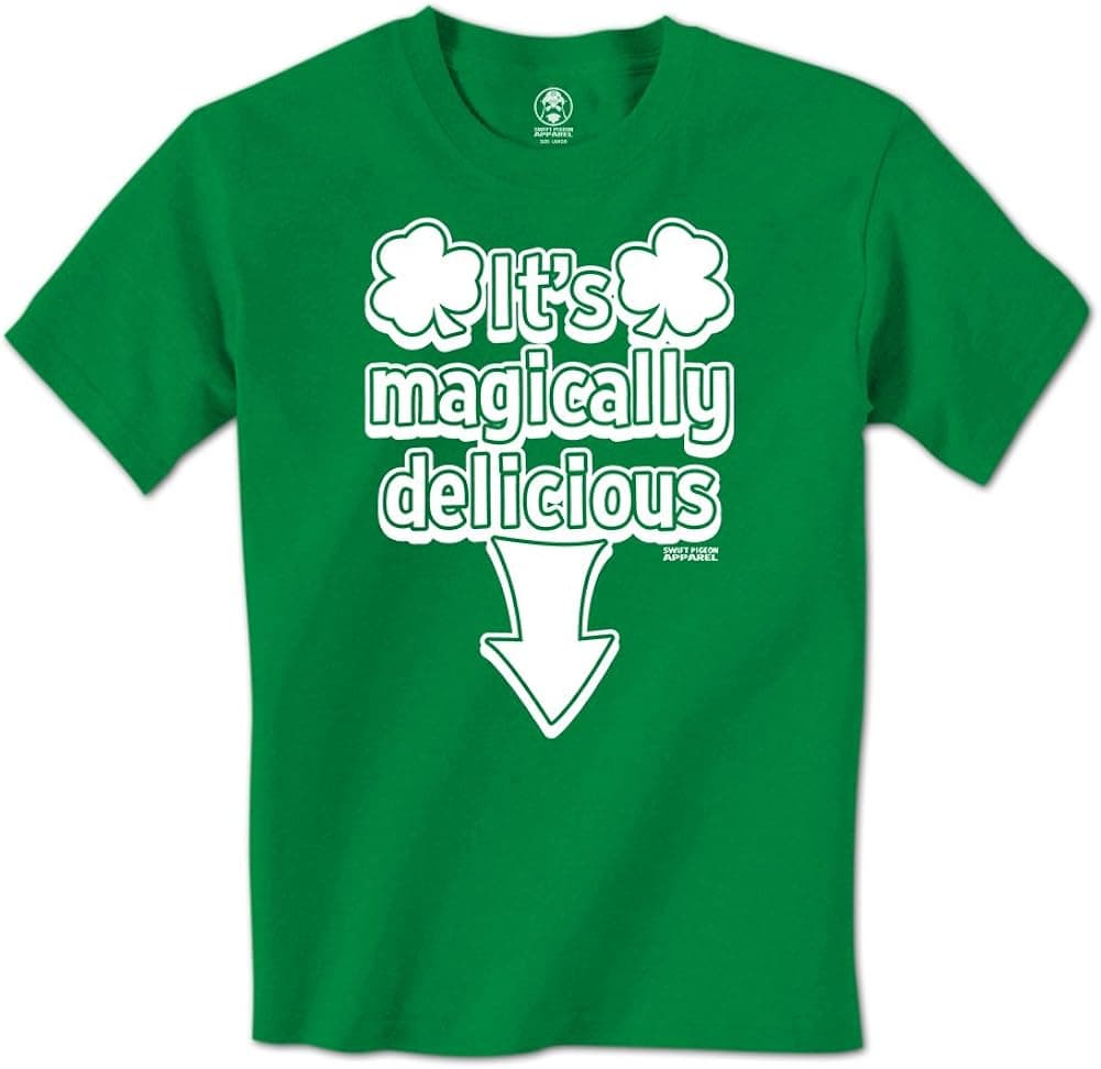 It's Magically Delicious - Arrow Down Funny Joke Mens T-Shirt