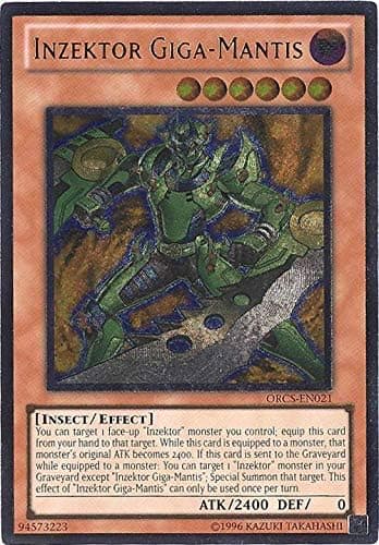 Yu-Gi-Oh! - Inzektor Giga-Mantis (ORCS-EN021) - Order of Chaos - Unlimited Edition - Ultimate Rare