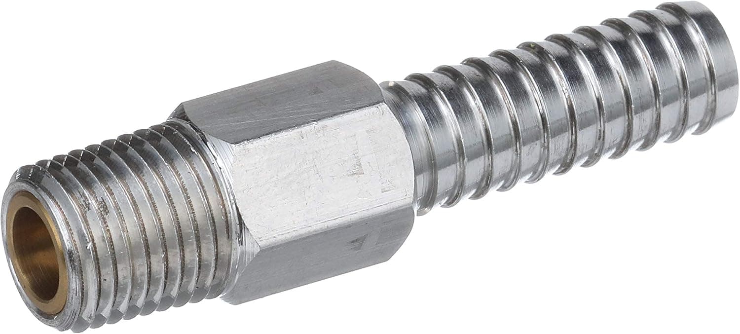 Seachoice Anti-Siphon Valve, 1/4 in. NPT, 3/8 in. Hose, Aluminum, Meets USCG Regulations