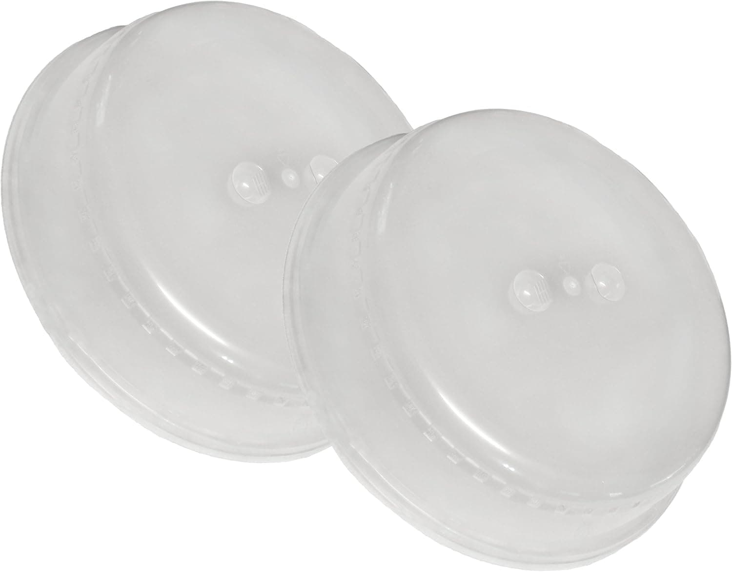 Virtual Elements Microwave Splatter Guard Plate Cover Two Pack