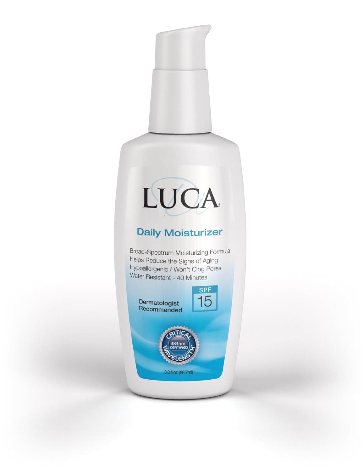 LUCA Daily Moisturizer-SPF-15 3oz.