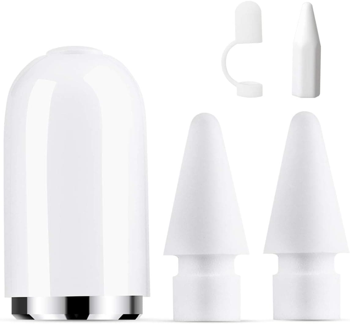 MJKOR Magnetic Replacement Cap and Tips Replacement for Apple Pencil 1st
