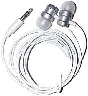 in-Ear Wired Headphones, Earbuds, White