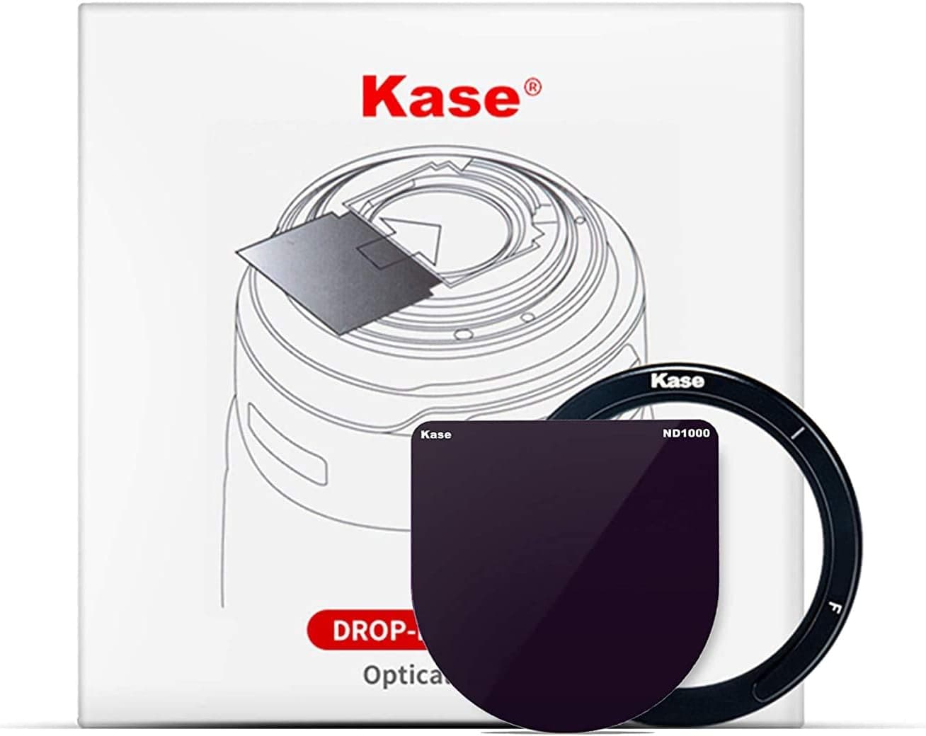 Kase Rear Mount Filter Kit ND1000 10 Stop Dedicated for Sigma 14-24mm F/2.8 DG DN Art Lens/Nikon F Mount