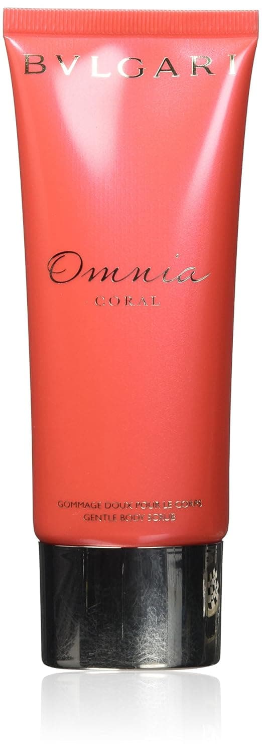 Bvlgari Omnia Coral Body Scrub for Women, 3.4 Ounce