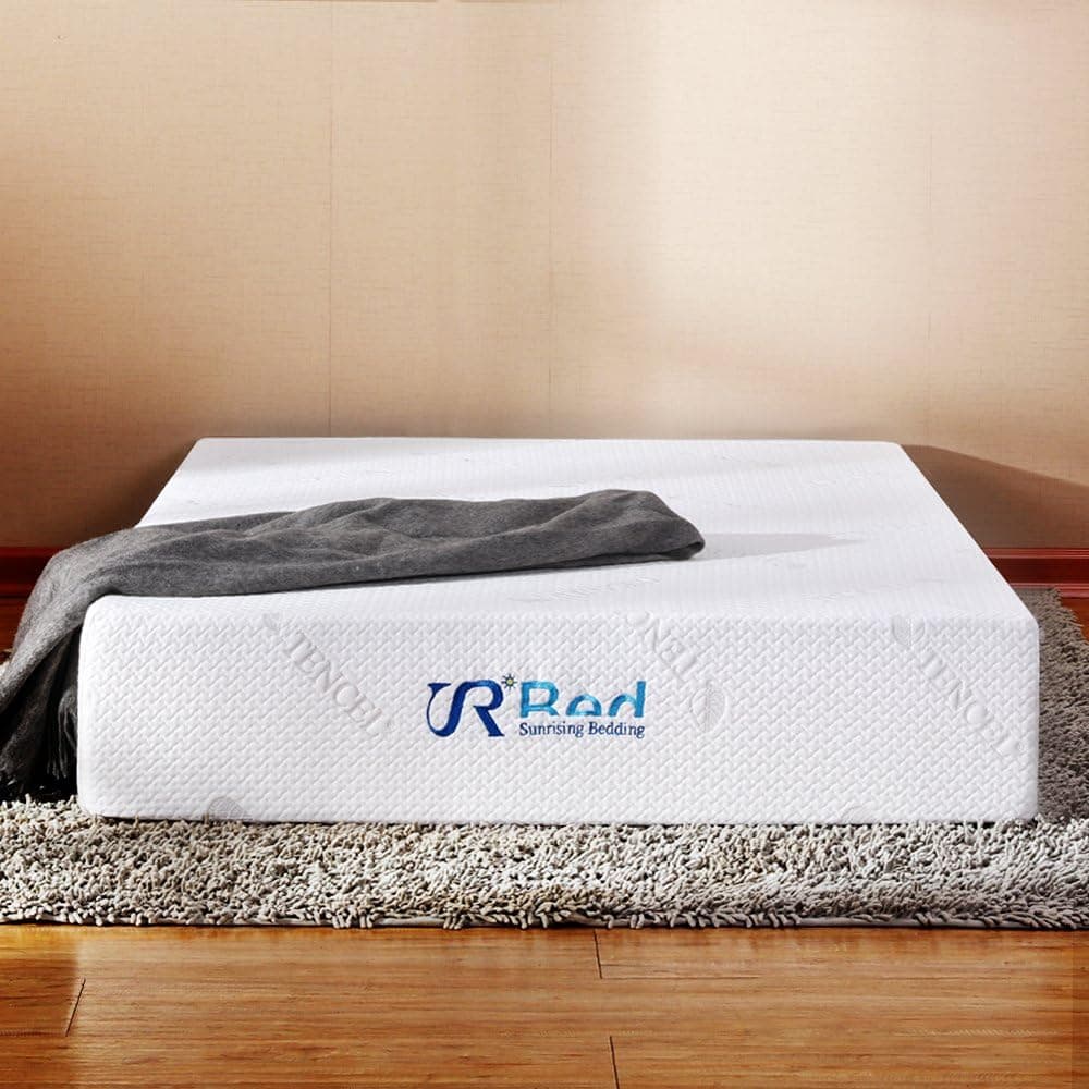 Sunrising Bedding Ultimate Comfort Plush 12 Inch Memory Foam Mattress Twin Size, Sleeps on Cloud & More Supportive with CertiPUR-US Certified Foam