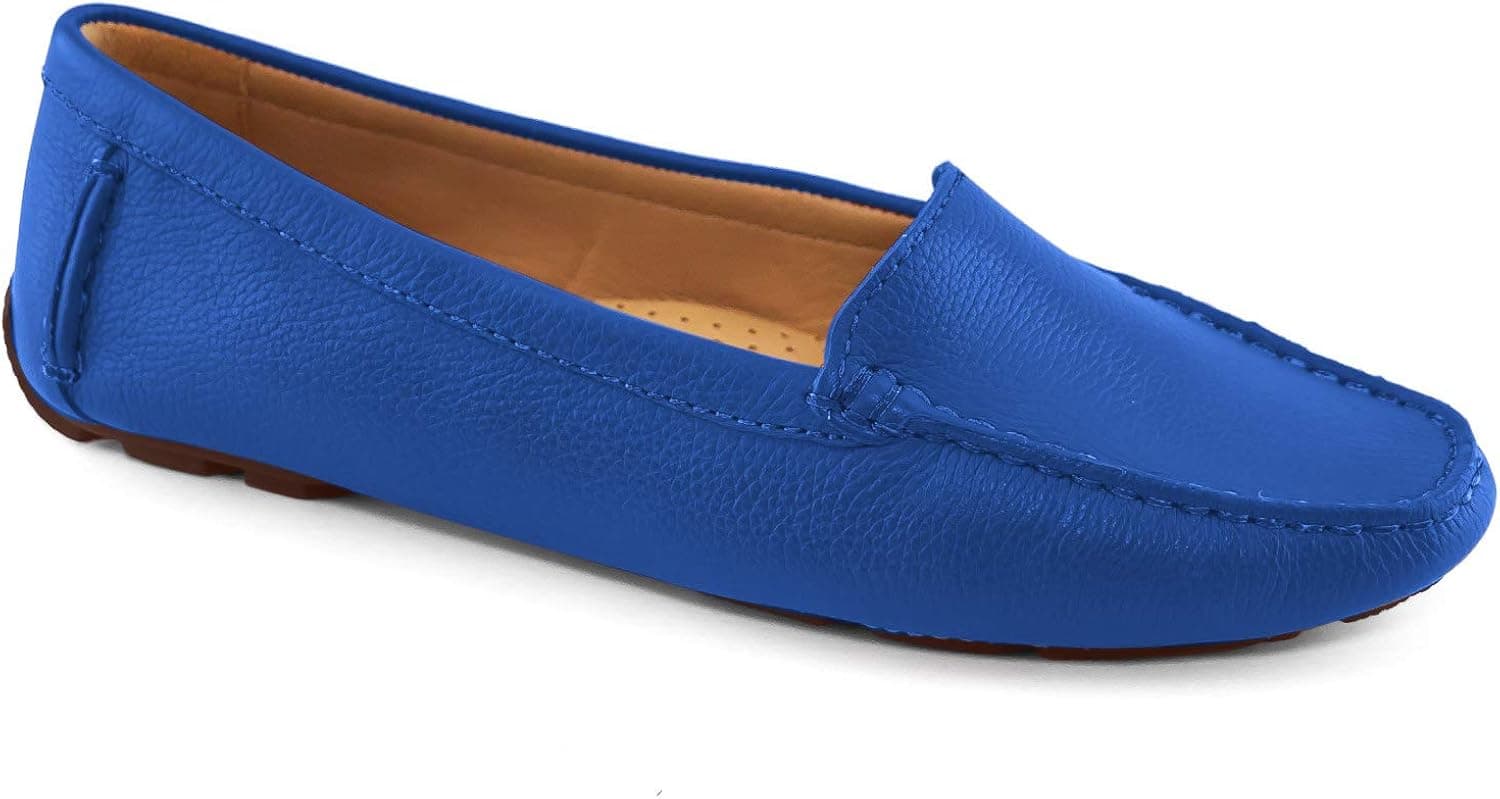 Driver Club USA Women's Leather Made in Brazil Hampton Loafer Driving Style