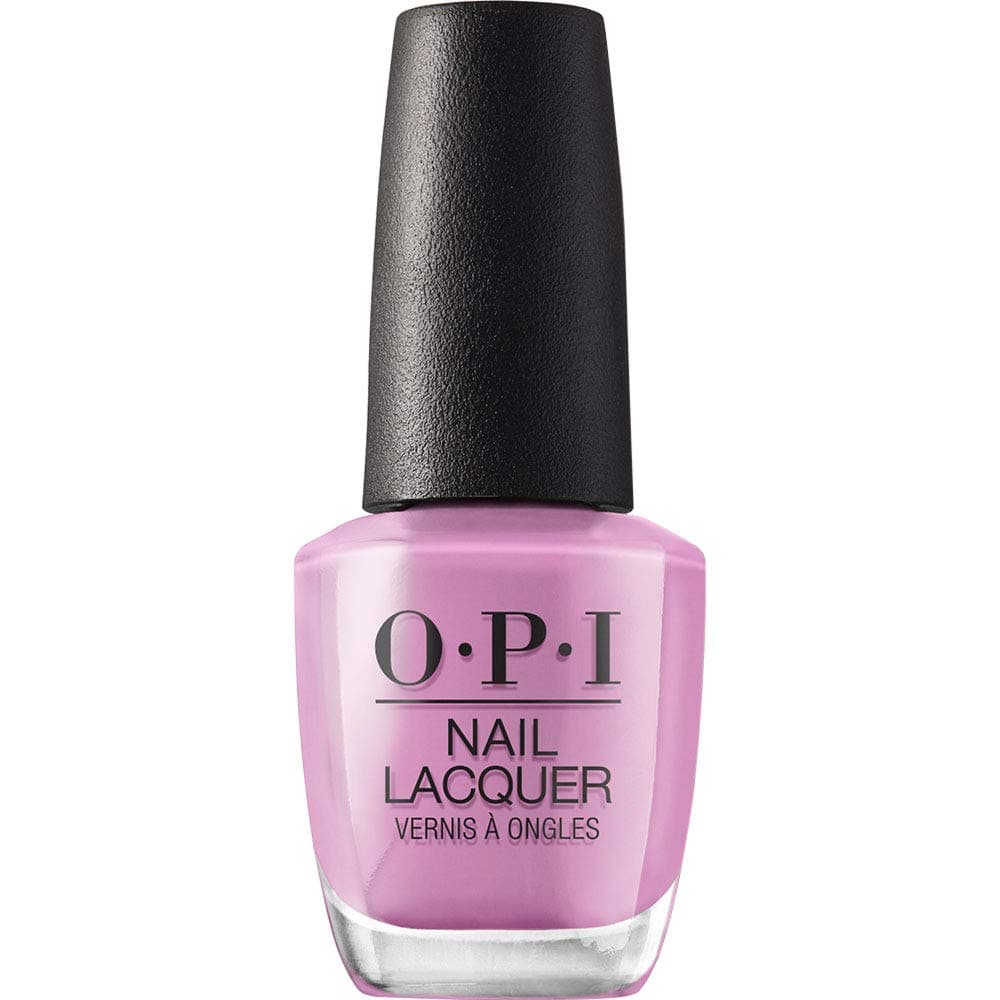 OPI Nail Lacquer, Suzi Will Quechua Later!, Pink Nail Polish, Peru Collection, 0.5 fl oz