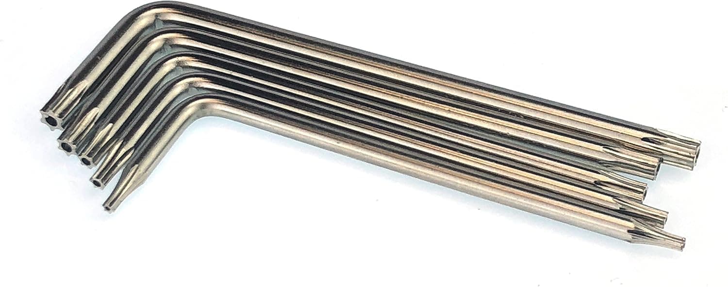 Silverhill Tools ALKS6PK5 5 Sets of Torx L Keys