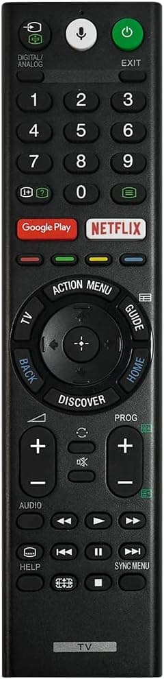 RMF-TX200P Universal Voice Remote Control for Sony Smart TV,Used for Sony Many Smart TV Models (RMF-TX200P)