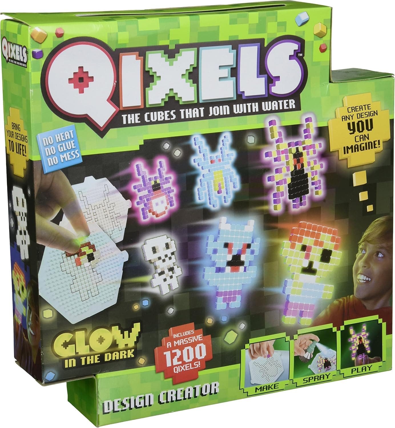 Qixels Glow-in-The Dark Design Creator Toy
