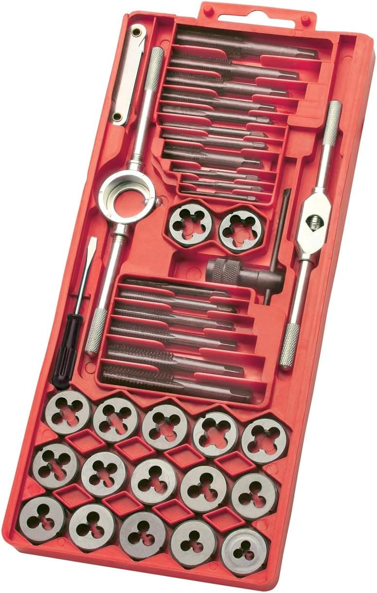 TEKTON 7565 Tap and Die Set, SAE, 40-Piece