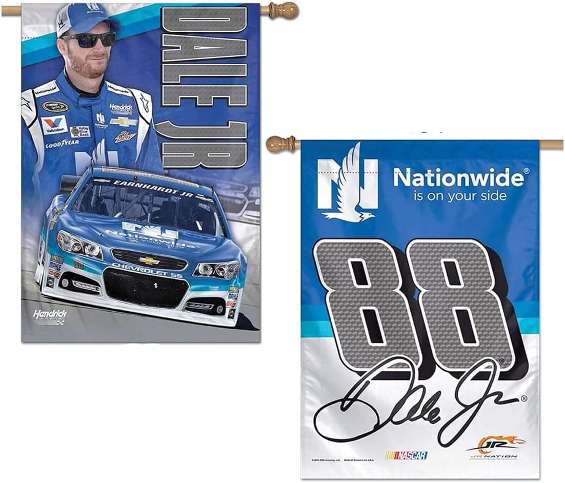 WinCraft NASCAR 2 Sided Vertical Flag
