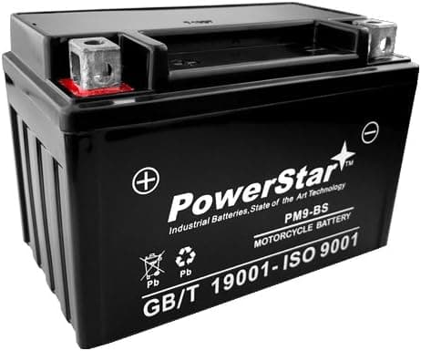 YTX9-BS Power Sports Battery by PowerStar