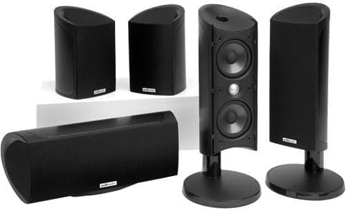 Polk Audio RM20 5.1 Home Theater Speaker System (Set of Five, Black)