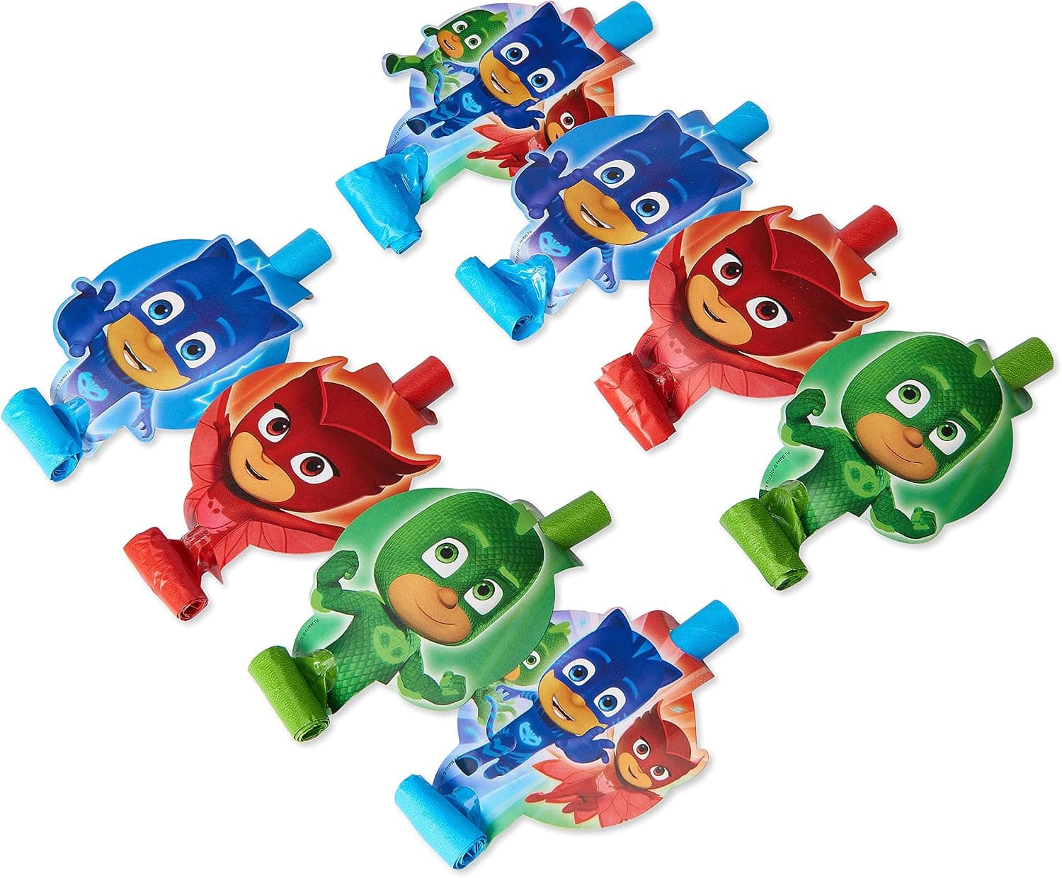 PJ Masks Party Blowouts - 5", 8 Pcs