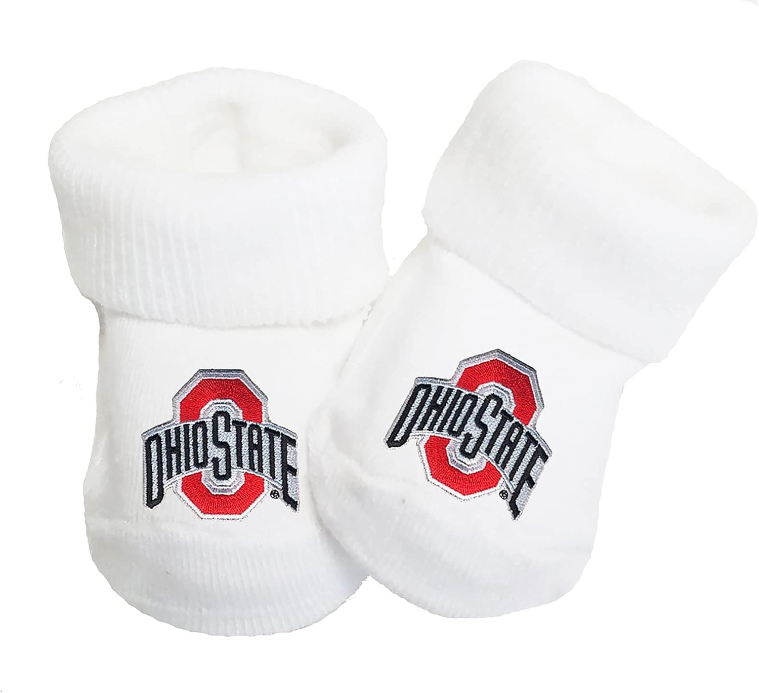 Future Tailgater Ohio State Buckeyes Baby Toe Booties: Baby Bootie, 0-9 months