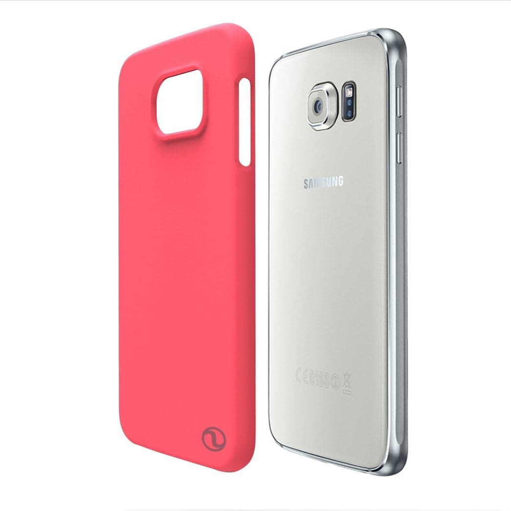 Samsung Galaxy S6 case, Nupro Lightweight Protective Snap-on Case for Galaxy S6 - Rose