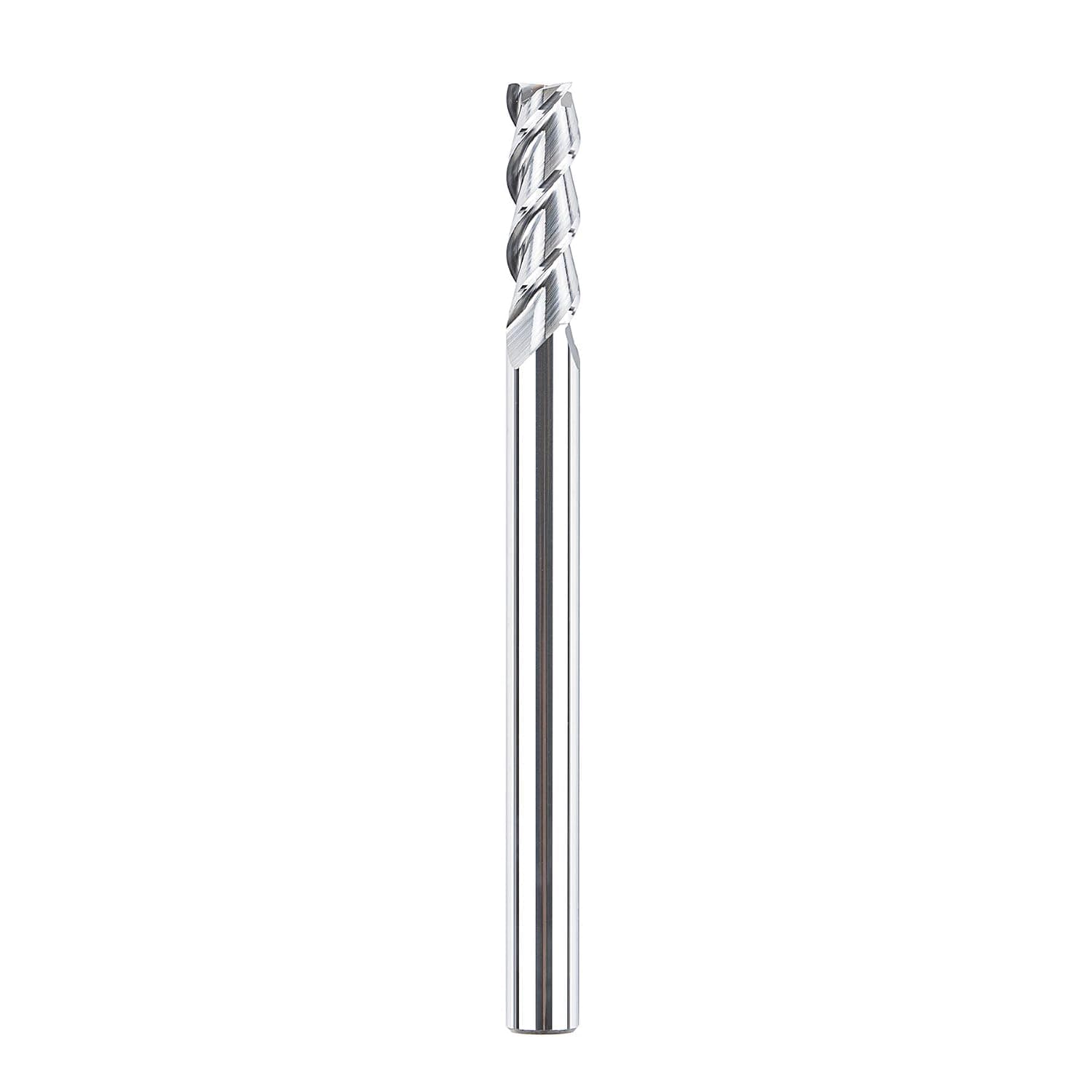 SpeTool Extra Long Solid Carbide End Mill CNC Router Bits Power Milling Machine 5/16" Diameter Aluminum Metal Cutter 3 Flutes Tools, 4" Overall Length