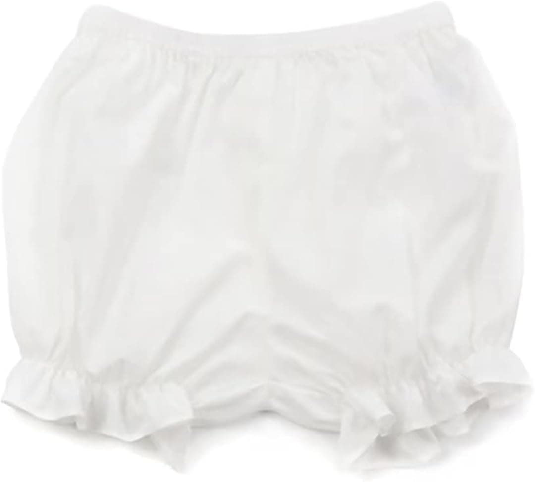 Summer 100% Cotton Girls Shorts White Lace Safety Pants Breathable and Comfortable