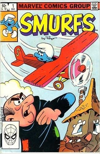 Smurfs, Vol 1 #1 (Comic Book) the Smurf Plane