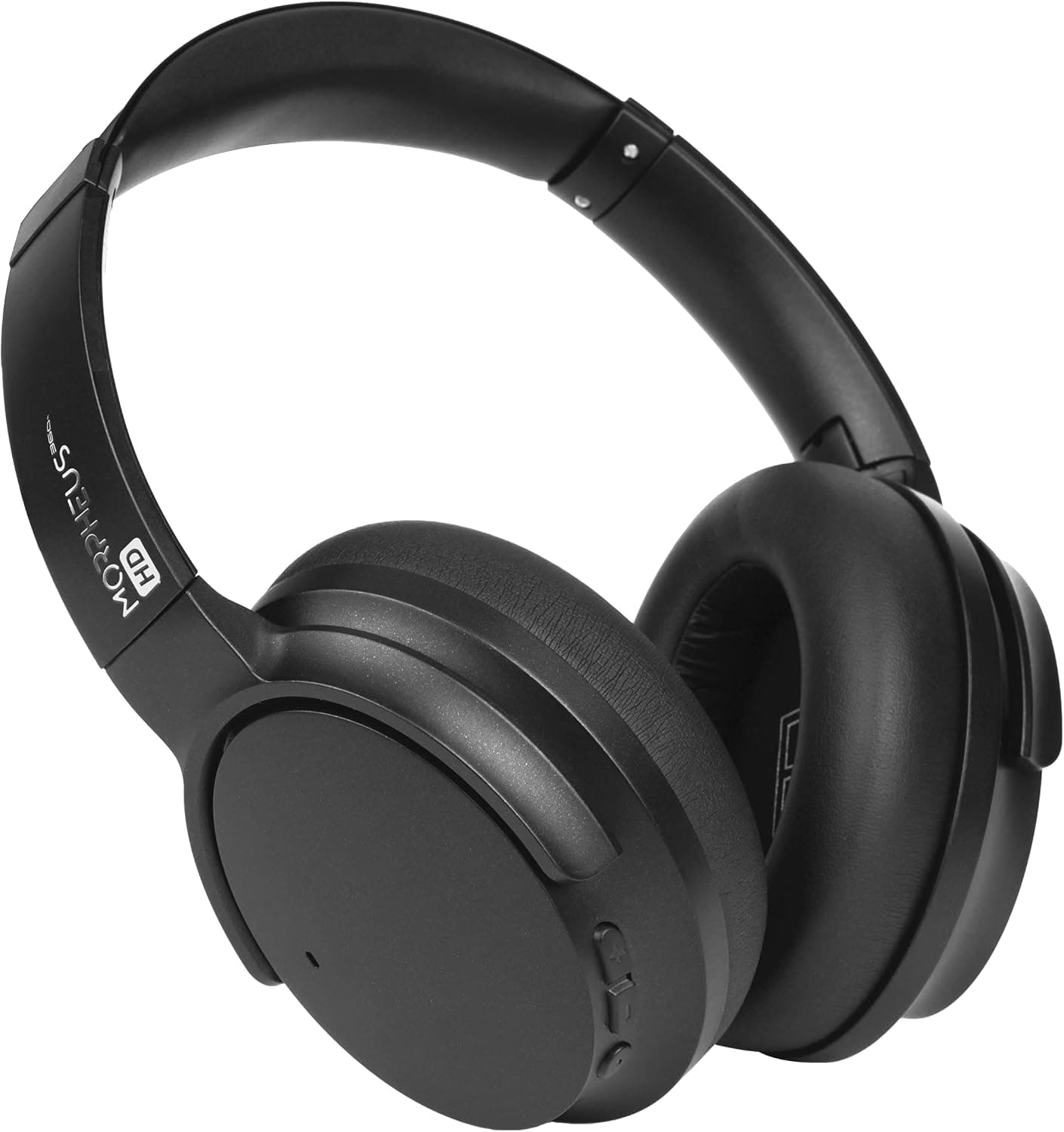 Morpheus 360 Krave HD HP7850HD Bluetooth Headphones, Wireless Headphones, Over-Ear Headphones, CVC 8 Noise Cancelling, 40-Hour Playtime, Type C Fast Charging, Deep Bass, Travel Case