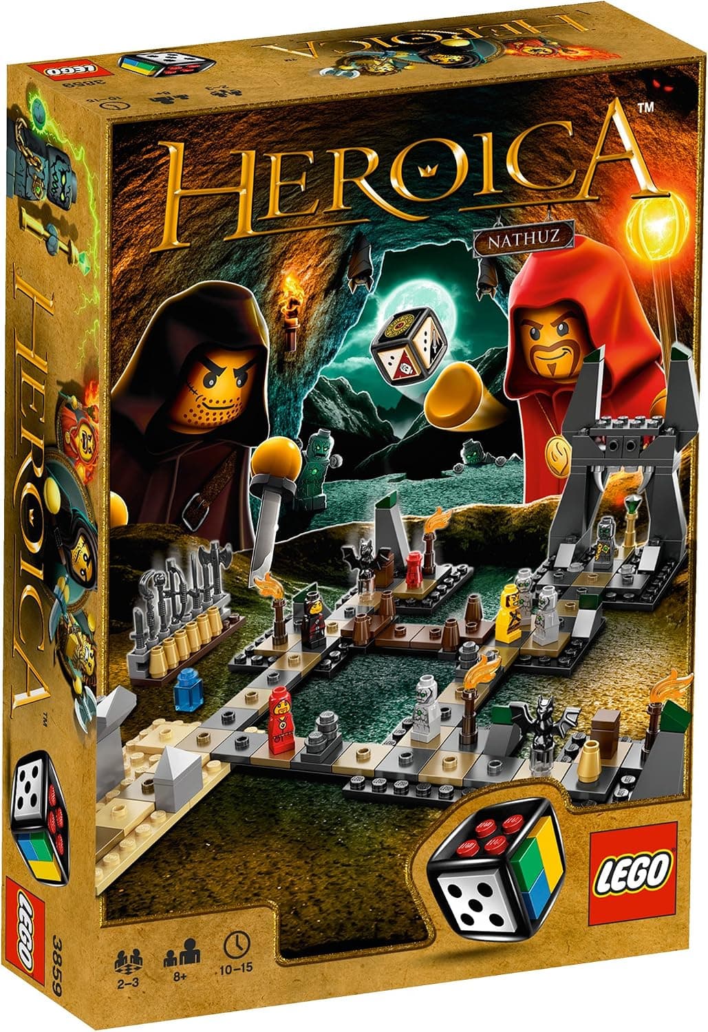 LEGO HEROICA Caverns Of Nathuz 3859