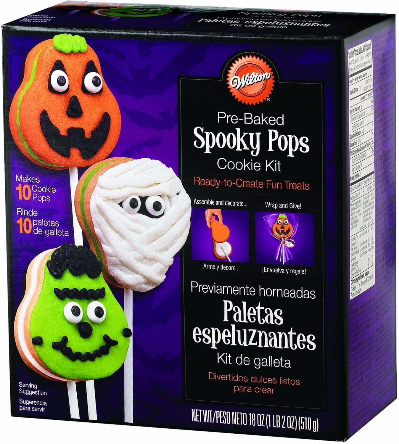 Wilton Gingerbread Spooky Pops Kit
