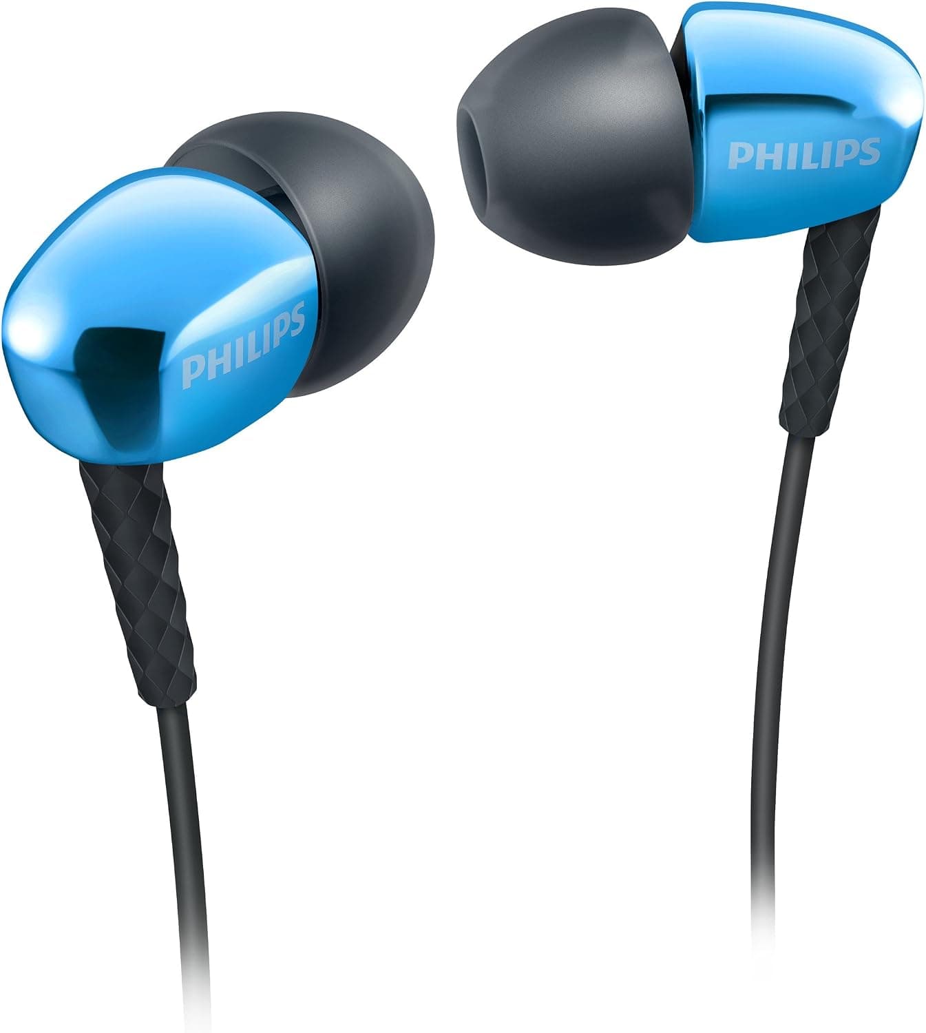 Philips She3900bl In-ear Headphones Earphones She3900 Blue /Genuine