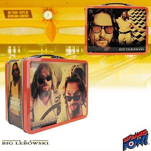 The Big Lebowski The Dude Abides Tin Tote