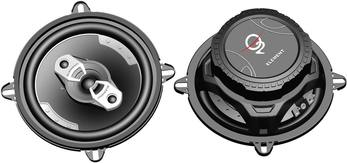 O2 EL5254 5.25inch. 4-WAYSpeaker, 120 Watts (O2 EL-5254 5.25inch. 4WAY 120W Speaker)