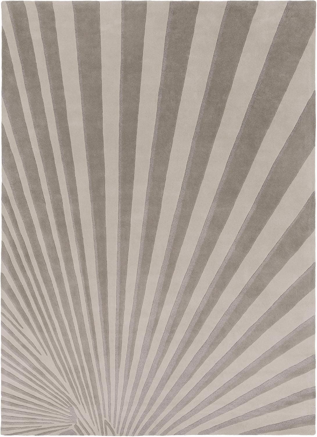 Surya CAN-1995 Modern Classics Hand Tufted Candice Olson Designer Rug, 8-Feet by 11-Feet, Oyster Gray