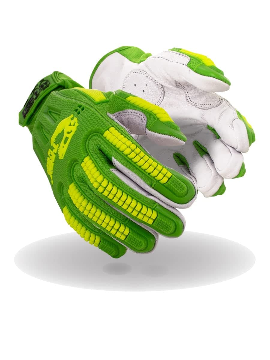 MAGID TRX743 ANSI A6 Cut-Resistant Windstorm Series® Hi-Vis Impact Gloves, 1 Pair, Size 10/XL