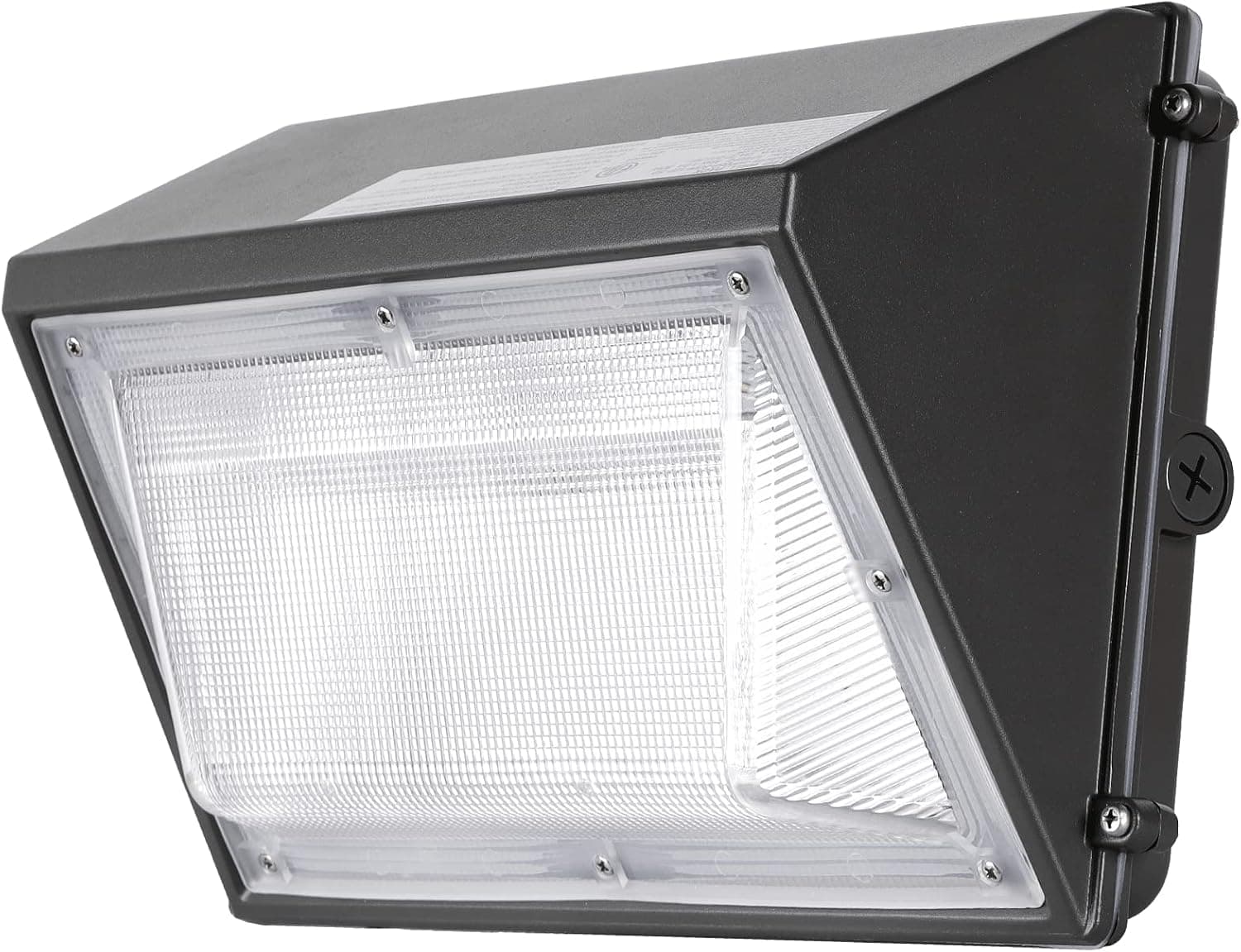ZJOJO LED Wall Pack Light with Dusk-to-Dawn Photocell 80W,IP65 Waterproof Outdoor Lighting Fixture,400W-600W HPS/MH Replacement,9600lm Exterior Security Light for Warehouse,5000K,5-Year Warranty