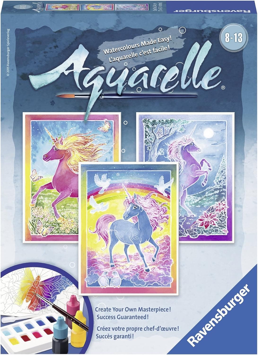 Ravensburger Aquarelle Unicorns - Arts & Crafts Kit