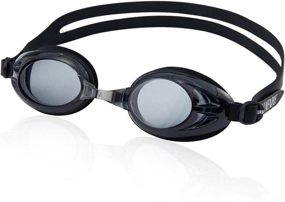 BALNEAIRE Swim Goggles, Swimming Goggles No Leaking Anti-Fog UV Protection Triathlon Swim Goggles