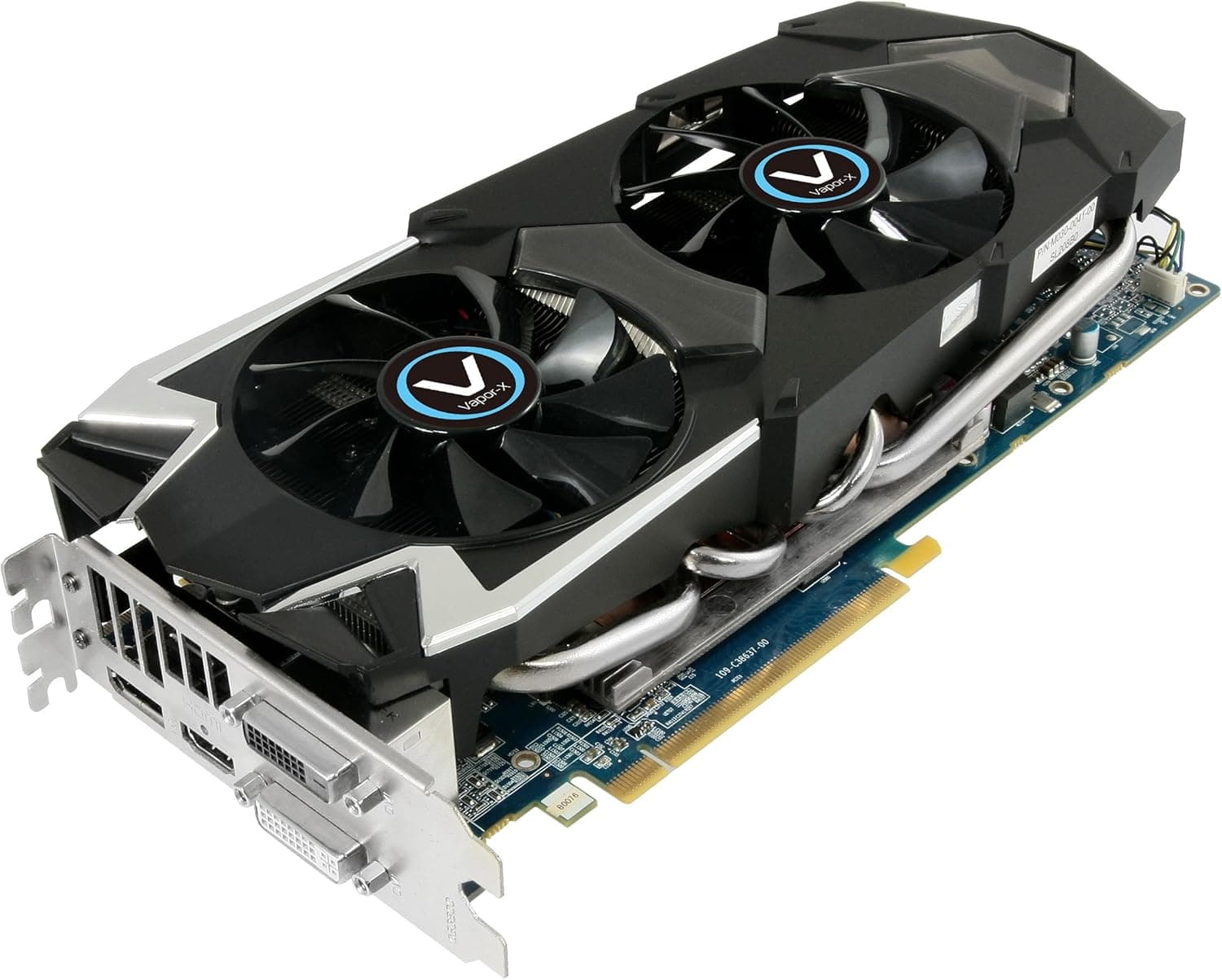 Sapphire Radeon Vapor-X HD 7950 OC with Boost 3 GB DDR5 DL-DVI-I/SL-DVI-D/HDMI/DP PCI-Express Graphics Card 11196-09-40G