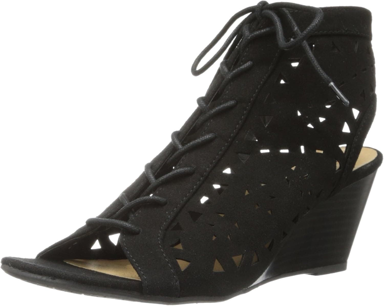 XOXO Women's Sammy Wedge Sandal